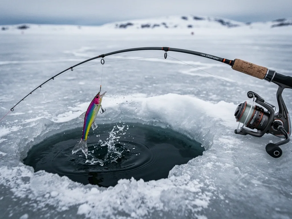 Arctic Fishing Simulation Detail