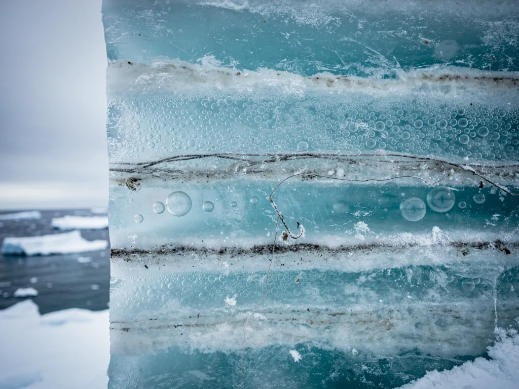 Ice density mapping