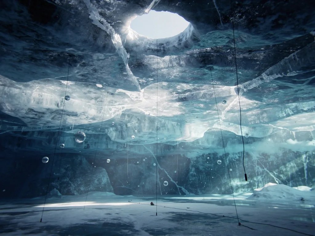 Arctic underwater perspective